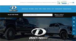 Desktop Screenshot of ducharmemotors.com